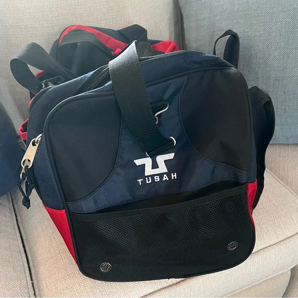 Tusah Equipment Pro Bag Taekwondo Kitbag Kickboxing Holdall Karate Gear Bag